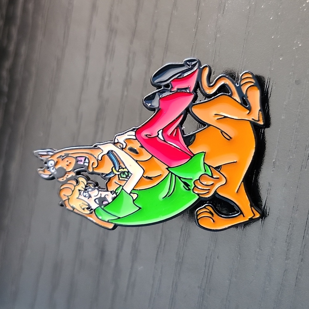 Scooby-Doo and Shaggy Character Enamel Pin